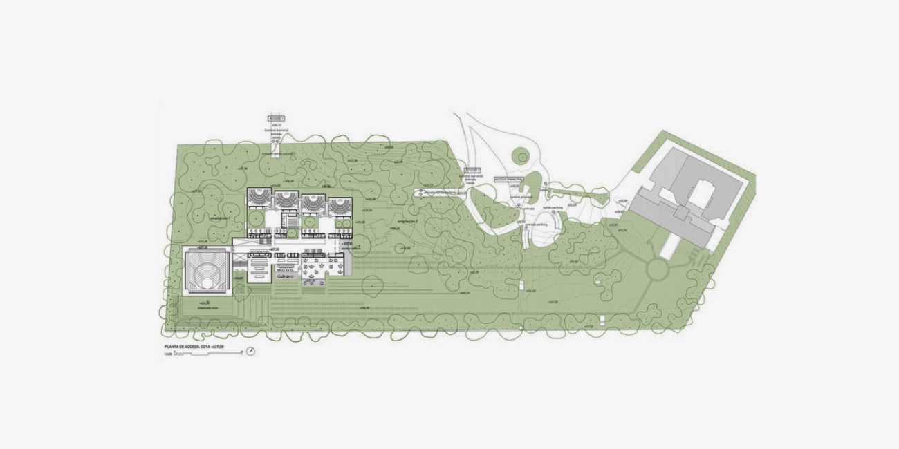 business school iese planta edificio dibujo olalquiaga arquitectos 2012